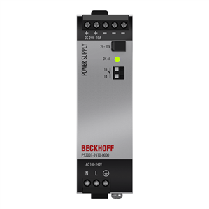 Beckhoff PS2001-2410-0000 Power supply PS2000; output: 24 V DC, 10 A; input: AC 100…240 V/DC 110…150 V, 1-phase