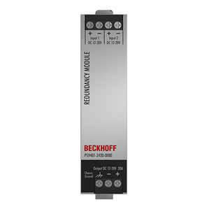 Beckhoff PS9401-2420-0000 MOSFET redundancy module PS9400; input: 12…28 V DC, 2 x 10 A; output: 12…28 V DC, 1 x 20 A Turkiye