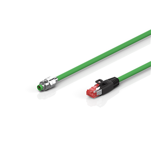 Beckhoff ZK1090-3191-7xxx EtherCAT cable, IP67, hygienic design, PVC, AWG26, fixed installation