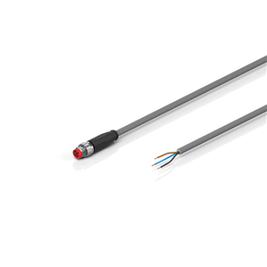 Beckhoff ZK2000-2100-3xxx Sensor cable, PVC, 3 x 0,25 mm², fixed installation Turkiye