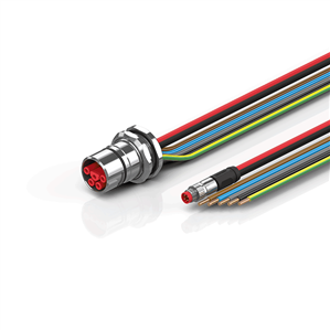 Beckhoff ZK7714-BY00-0xxx B23, ECP cable, PUR, 5 G 40 mm² + (1 x 4 x AWG22), drag chain suitable, key 2 (400 V AC) Turkiye