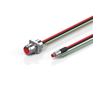 Beckhoff ZK7910-AH00-0xxx B17, ENP cable, PUR, 3 G 25 mm² + (1 x 4 x AWG22), drag chain suitable, key 3 (user-defined voltage)
