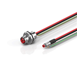 Beckhoff ZK7910-AK00-0xxx B17, ENP cable, PUR, 3 G 25 mm² + (1 x 4 x AWG22), drag chain suitable, key 3 (user-defined voltage)