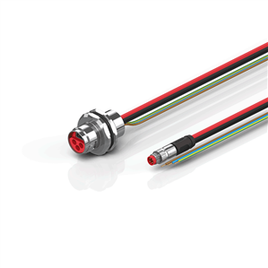 Beckhoff ZK7910-AL00-0xxx B17, ENP cable, PUR, 3 G 25 mm² + (1 x 4 x AWG22), drag chain suitable, key 3 (user-defined voltage)