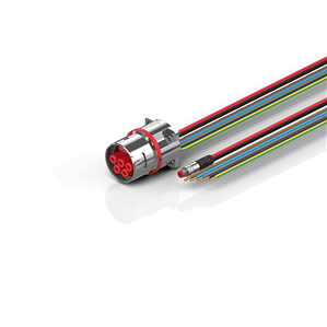 Beckhoff ZK7825-BX00-0xxx B40, ECP cable, PUR, 5 G 160 mm² + (1 x 4 x AWG22), drag chain suitable, key 2 (400 V AC)