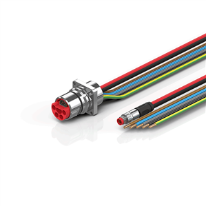 Beckhoff ZK7714-AT00-0xxx B23, ECP cable, PUR, 5 G 40 mm² + (1 x 4 x AWG22), drag chain suitable, key 2 (400 V AC) Turkiye