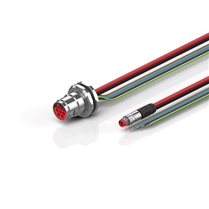 Beckhoff ZK7608-CB00-0xxx B17, ECP cable, PUR, 5 G 15 mm² + (1 x 4 x AWG22), drag chain suitable, key 2 (400 V AC) Turkiye