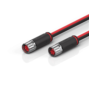 Beckhoff ZK7608-3031-0xxx B17, ECP cable, PUR, 5 G 15 mm² + (1 x 4 x AWG22), drag chain suitable, key 2 (400 V AC)