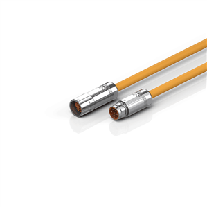 Beckhoff ZK4501-8024-xxxx Motor extension cable 25 mm² with M23 speedtec® plug, drag-chain suitable