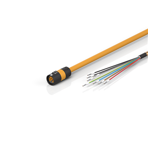 Beckhoff ZK4704-0421-2xxx Motor connection cable 075 mm² with itec® plug for motors with OCT, drag-chain suitable