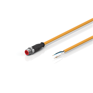 Beckhoff ZK4000-6100-2xxx Motor connection cable 05 mm² with M12 plug, drag-chain suitable Turkiye