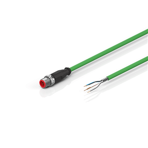Beckhoff ZK4000-5100-2xxx Encoder connection cable 025 mm² with M12 plug, drag-chain suitable