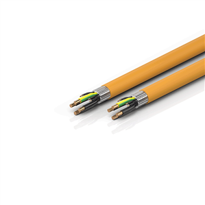Beckhoff ZK4509-0019-2zzz Motor connection cable 50 mm² not assembled, drag-chain suitable Turkiye