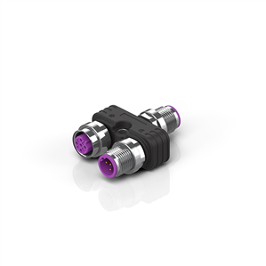 Beckhoff ZS1000-2600 Plug Y splitter for PROFIBUS, Modbus, RS485, IP67, shielded Turkiye