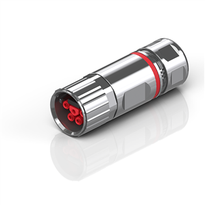 Beckhoff ZS7300-0023 Plug, field assembly, Power, IP65/67, 5 power contacts contained: Type ZS7000-C010 Turkiye