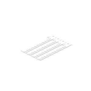 Beckhoff ZS5100-xxxx 40 contact labels, white, 5 x 10 mm