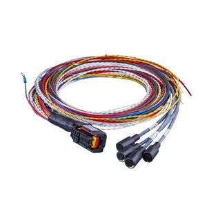 IFM ecomatDisplay/Cable/40p/O2M2/4X M16 4 analog kamera için AMP konektörlü bağlantı kablosu Turkiye