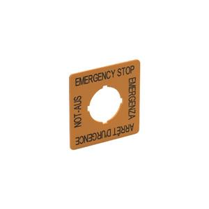 IFM EMERGENCY STOP LABEL Acil durdurma etiketi