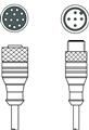 Leuze KDS S-12-CA-M12-5A-P1-004-78X Bağlantı kablosu