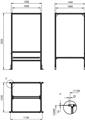 Leuze BT 710M-MRSET Set montaj ünitesi