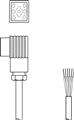 Leuze BK7 KB-092- 6000- 6 Bağlantı kablosu