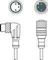Leuze CB-M12-5000-3GF/WM Bağlantı kablosu