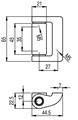 Leuze AC-H-S400-S Ek menteşe