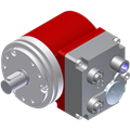 TR Electronic CDV582M-00051 CDV582M 8192/65536 PROFINET/PROFIsafe EPN ZB50 10KW19 3xM12r IP65 SIL3