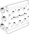 Festo PRS-1/8-3-BB Manifold Bloğu|Bağlantı Bloğu