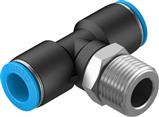 Festo QST-1/2-12 T-Çabuk Bağlantı Rakoru