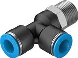 Festo QSTL-3/8-10 T-Çabuk Bağlantı Rakoru