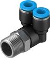 Festo QSYL-3/8-8 Y-Çabuk Bağlantı Rakoru