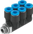 Festo QSLV6-G1/8-4 Çoklu dağıtıcı