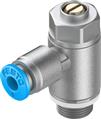 Festo GRLA-1/8-QS-4-D Tek yönlü akış kontrol valfleri