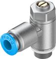 Festo GRLA-1/8-QS-6-D Tek yönlü akış kontrol valfleri