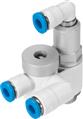 Festo GRXA-HG-1/8-QS-4 One-way flow control valve