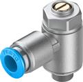 Festo GRLA-1/8-QS-8-MF-D Tek yönlü akış kontrol valfleri
