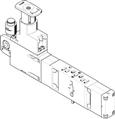 Festo VABF-S3-2-R7C2-C-6 Regülatör plakası