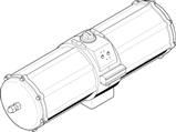 Festo DAPS-2880-090-RS1-F16 Döner Silindir|çeyrek dönüşlü aktüatör