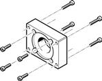 Festo EAMF-A-38B-42A Motor flanşı