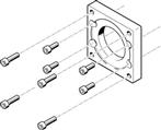 Festo EAMF-A-62B-87A Motor flanşı