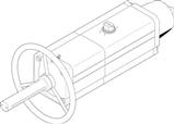 Festo DAPS-0720-090-RS1-F12-MW Döner Silindir|çeyrek dönüşlü aktüatör