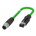 Balluff BCC M414-E834-8G-668-PS54N2-140 Çift uçlu kablo setleri