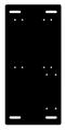 Euchner AM-P-LC-169222 Mounting plate for modules MGB2-L/I and MCM-MLI