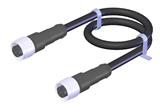 Euchner C-M12F05-05X025PV10,0-M12F05-156929 Connecting cable for cascading M12, 10 m