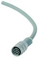 Euchner C-M26F12-12X1,00PU05,0-MA-077629 Connecting cable with plug connector SR11, 5 m