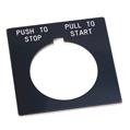 Allen Bradley 800H-W196 30mm 800H PUSH-TO-STOP/PULL-TO-START Lgd