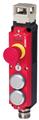 Euchner CTP-L1-AR-U-HA-AZE-SH-126874 Transponder-coded safety switch CTP-AR, M23, emergency stop, 2 pushbuttons (extended)
