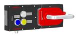 Euchner MGB-L0H-APA-R-110550 Interlocking set MGB-L0H-APA, with 3 pushbuttons, incl label carrier, M12 for enabling switch