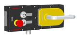 Euchner MGB-L0H-ARA-R-117084 Interlocking set MGB-L0H-ARA, with 2 pushbuttons, emergency stop, incl label carrier, RC18